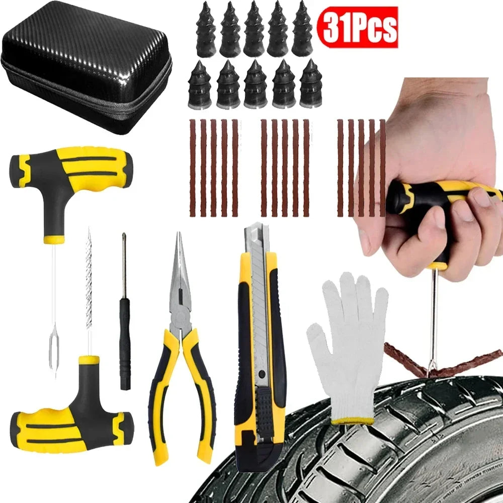 Tubeless Tyre Puncture Repair Kit