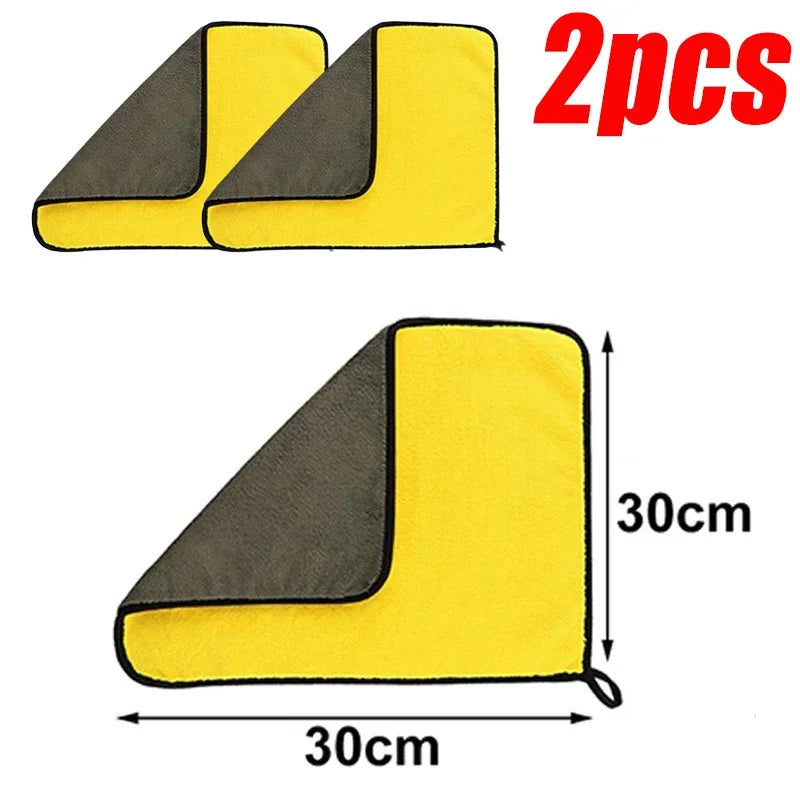 Thicken Microfiber Car Cleaning Towels