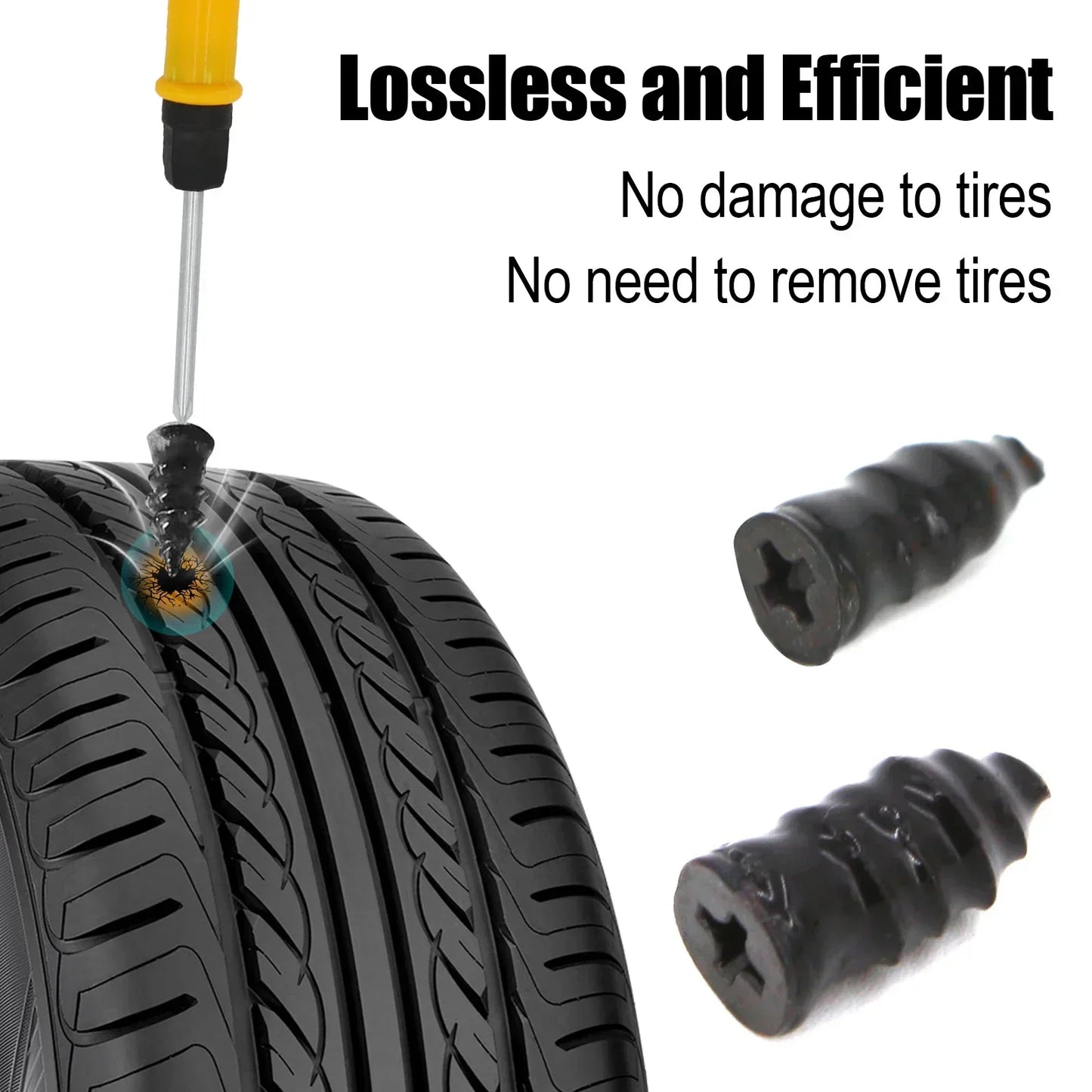 Tubeless Tyre Puncture Repair Kit
