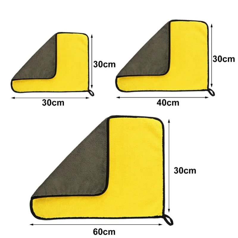 Thicken Microfiber Car Cleaning Towels