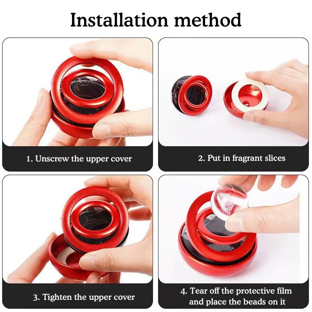 Solar Car Perfume Diffuser