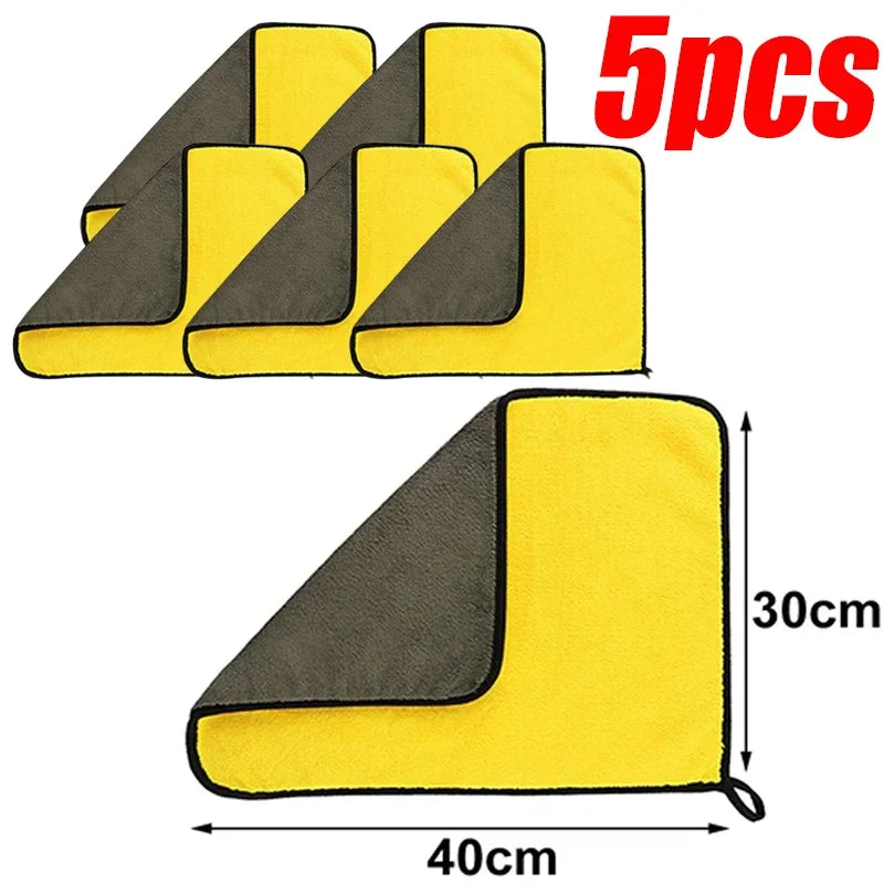 Thicken Microfiber Car Cleaning Towels
