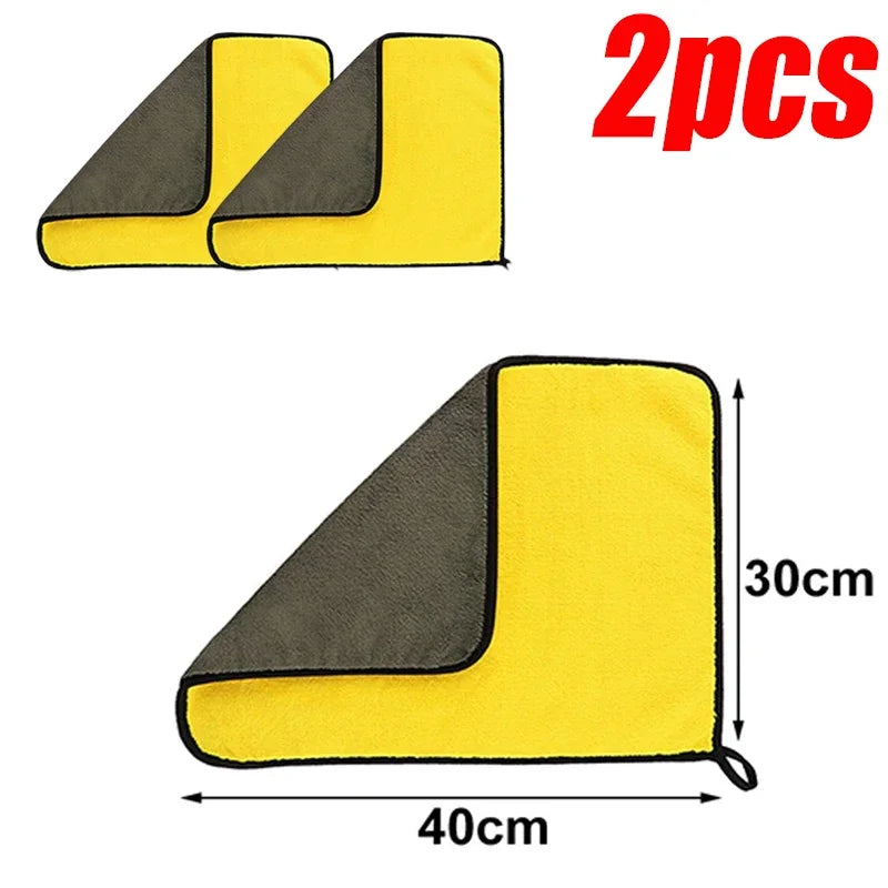 Thicken Microfiber Car Cleaning Towels